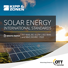 Whitepaper on the International Standards for Solar Energyarticle picture