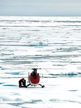 Arctic Ice research by SAMS for the international Polar Yeararticle picture
