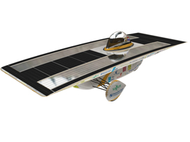 Solar Car of the Solar Team Twente @ the World Solar Challenge