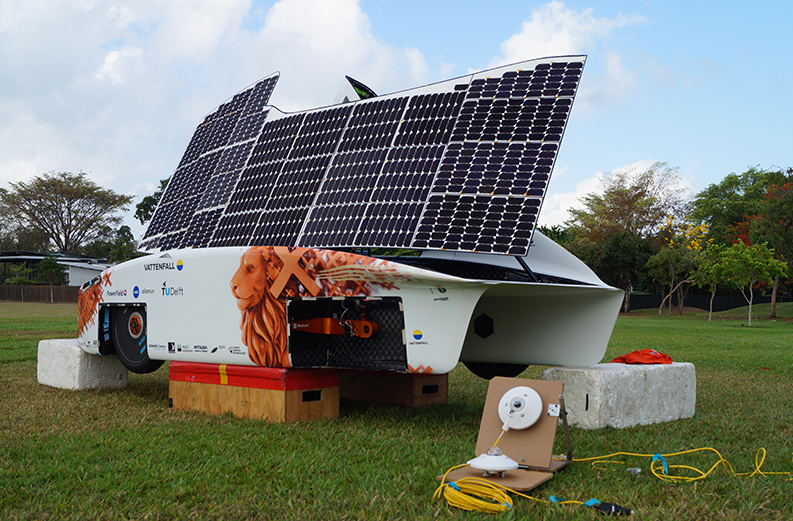 Vattenfall hot sale solar car