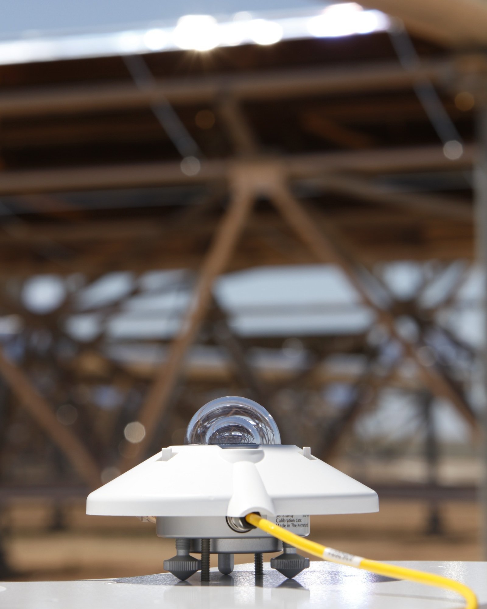 CMP22 in the field measuring irradiance