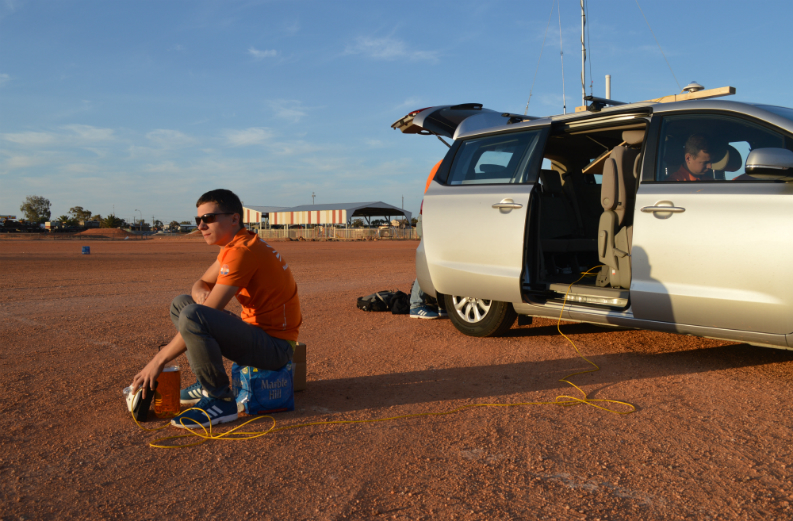 The World Solar Challenge with SMP10 Pyranometers