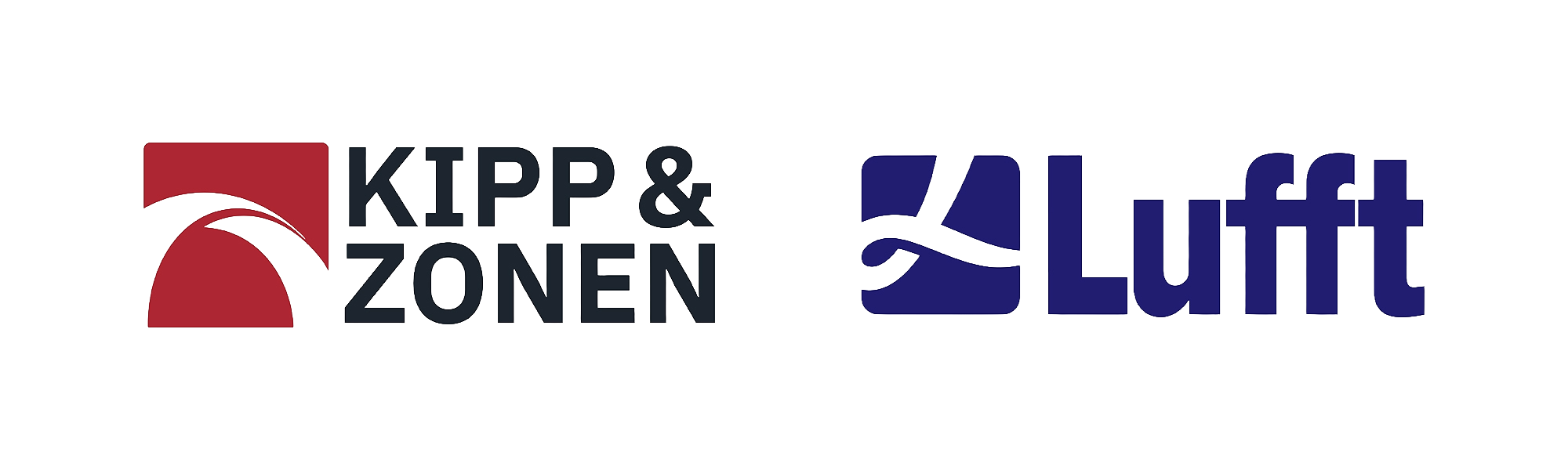 Kipp & Zonen and Lufft logo white background Kipp & Zonen and Lufft logo white background