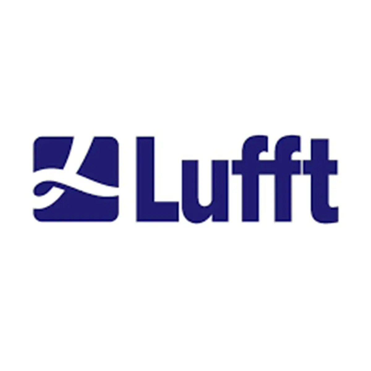 lufft logo on a white background